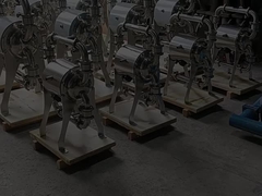 Pompes à diaphragme pneumatiques de qualité alimentaire QBK-W