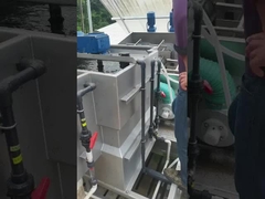 Déshydrateur automatique de boues à vis à disque multi-déshydratant en acier inoxydable